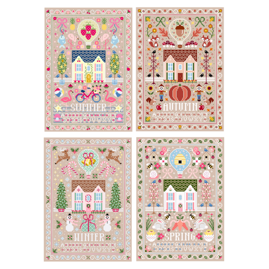 4 Seasons House Chart Bundle