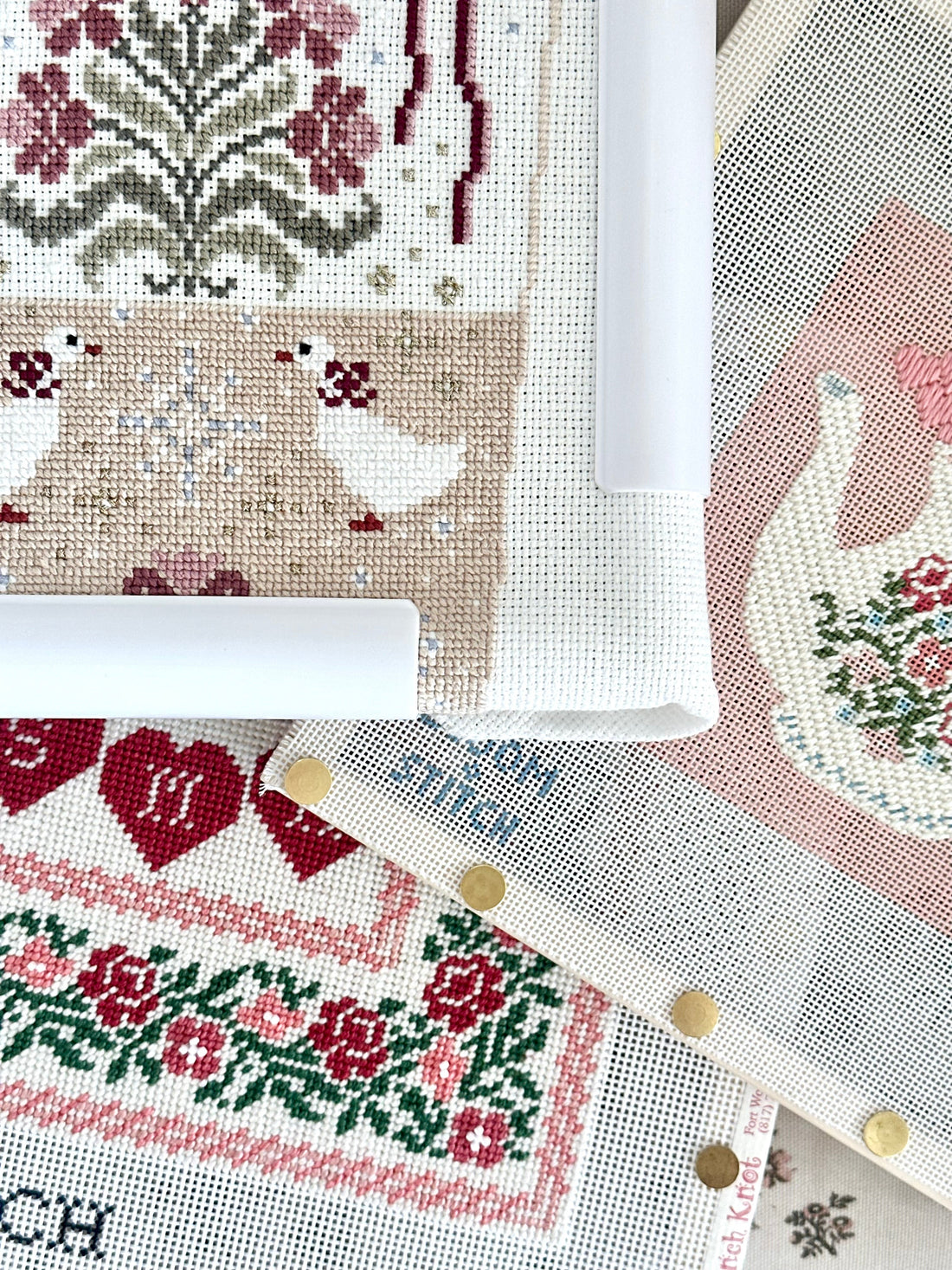 Cross Stitch vs. Needlepoint