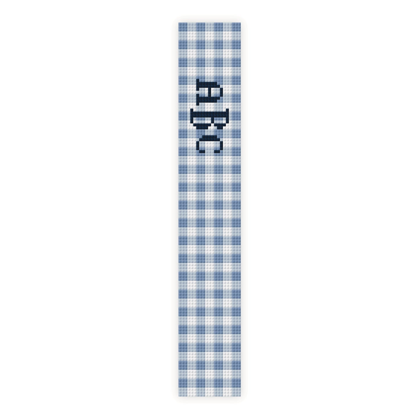 Monogrammed Key Fob Cross Stitch Pattern