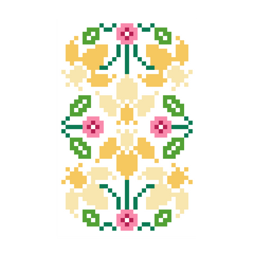 Daffodil Bag Tag