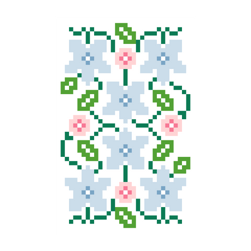 Wildflower Bag Tag