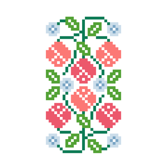 Roses Bag Tag