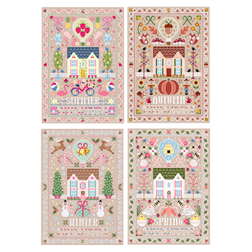 4 Seasons House Chart Bundle