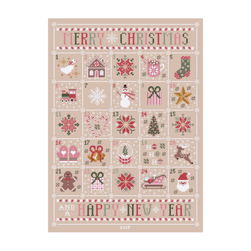 Christmas Advent Calendar Chart