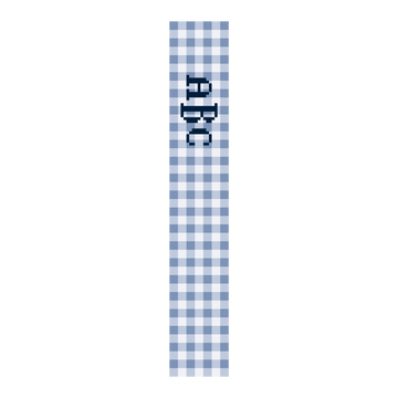 Monogrammed Key Fob Chart