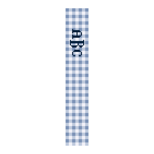Monogrammed Key Fob Chart