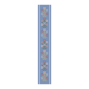 Floral Bouquet Key Fob Chart