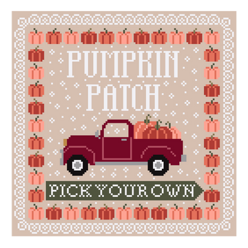 Pumpkin Patch Truck Sign Chart