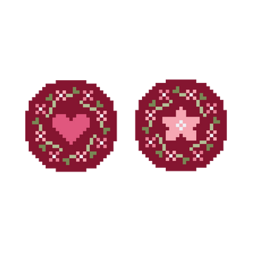 February Mini Charm Chart