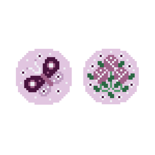 June Mini Charm Chart